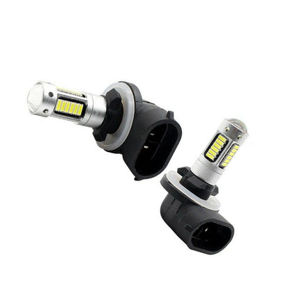 2x 881 H27 30W 6000K White LED Car SUV Fog Light Bulb DRL Lamp Extremely Bright.