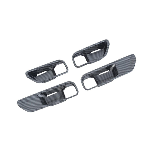 Carbon Inner Door Handle Bowl Cover Trim Suitable For Toyota Prado LC250 2024-2025