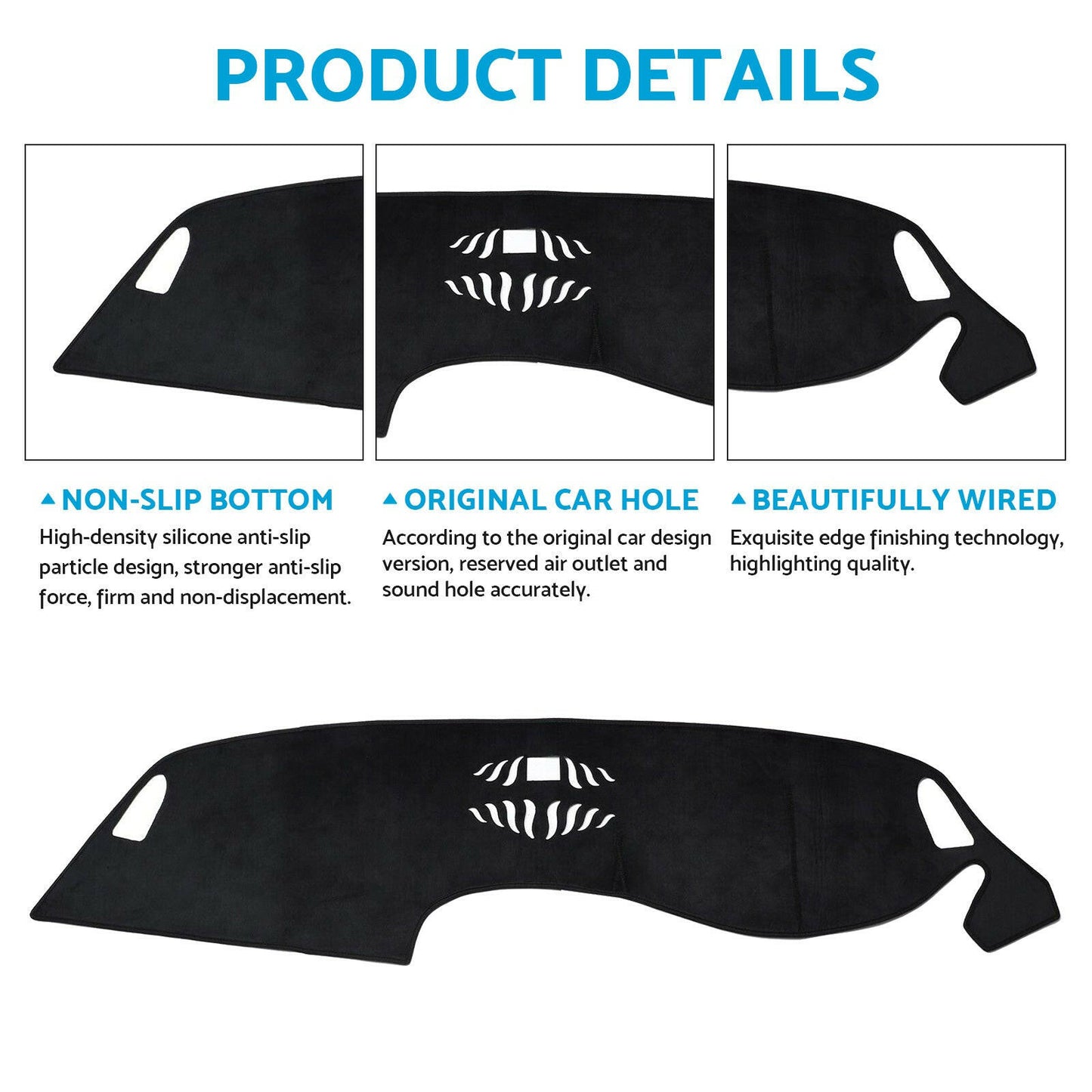 Non-Slip Dash Mat Dashboard Cover Suitable For Honda ZRV ZR-V 2022-2024 HR-V.