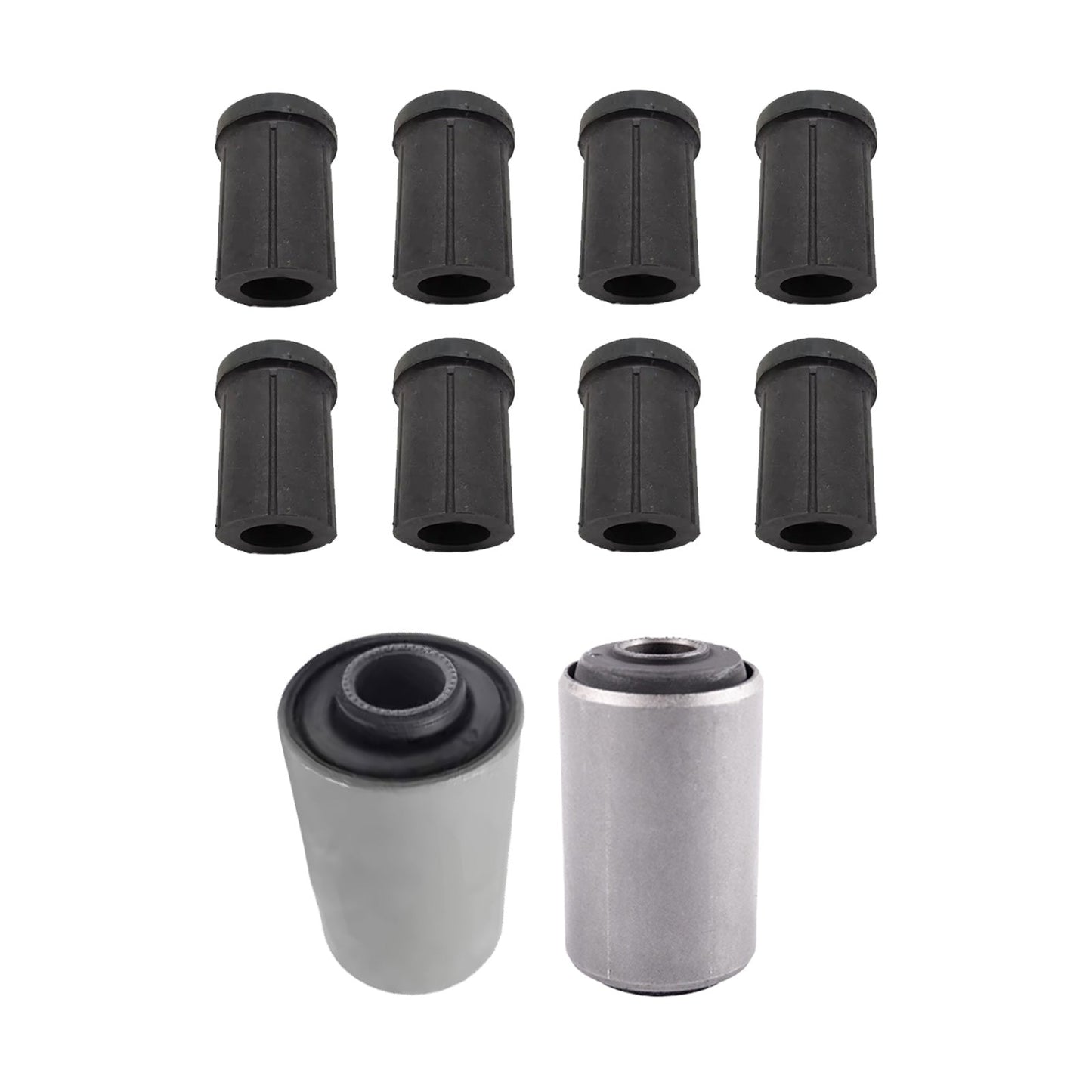 Rear Spring Eye Bush Kit Rubber Shackle Bushes Suitable for 91-04 Toyota Hilux.