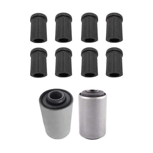 Rear Spring Eye Bush Kit Rubber Shackle Bushes Suitable for 91-04 Toyota Hilux.