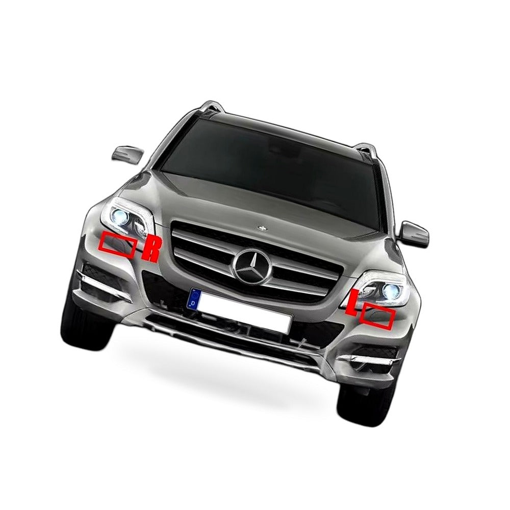 Headlight Washer Cover Suitable for Mercedes GLK X204 C-Class W204 13-15 11-14 - BD1