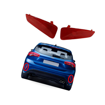Rear Bumper Light Reflector Suitable for 19-20 Ford Focus Right JX7B-13B414-DA - BD1