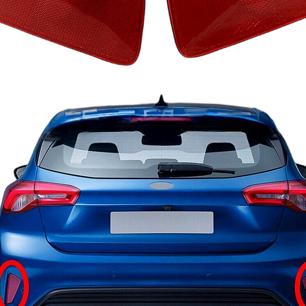 Rear Bumper Light Reflector Suitable for 19-20 Ford Focus Right JX7B-13B414-DA - XQ1