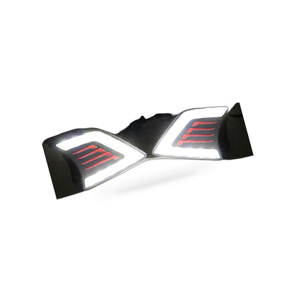 Fog Light Cover with LED DRL Suitable for Toyota Hilux Vigo 2012-2014 Front - BD2