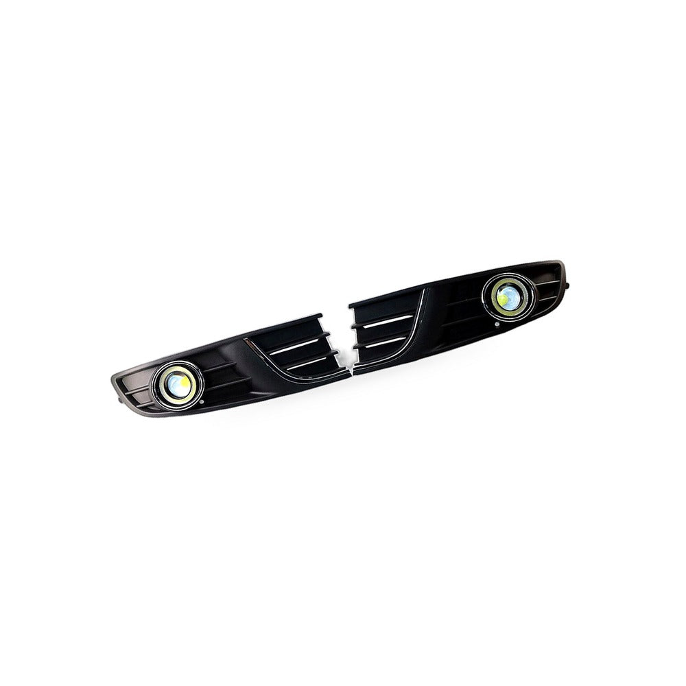 Fog Light Grille Kit Suitable for VW Polo Sedan 2011-2013 White Lens 6QD854661A - BD4