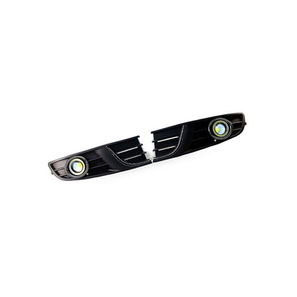 Fog Light Grille Kit Suitable for VW Polo Sedan 2011-2013 White Lens 6QD854661A - BD4