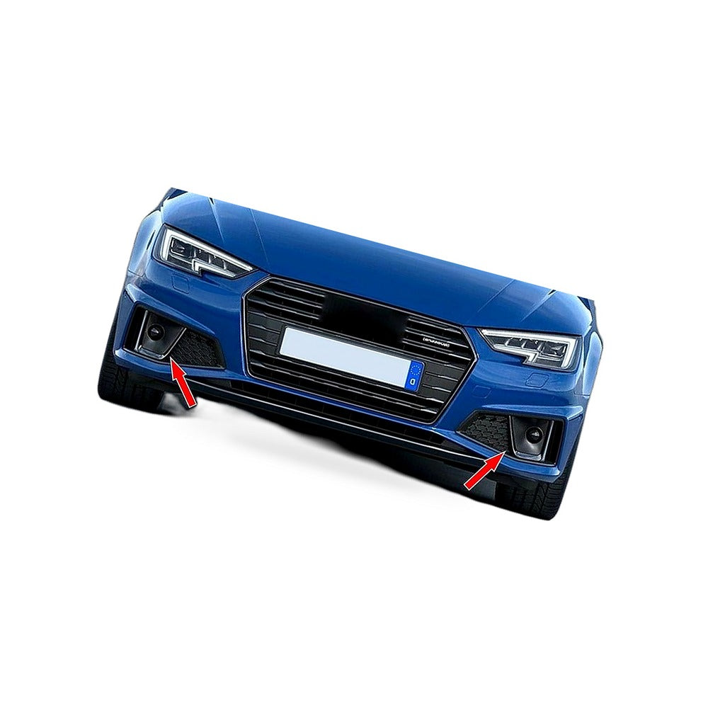 Front Bumper Fog Light Grille Frame for Audi A4L 2019-2023 ACC Driver Left - BD1