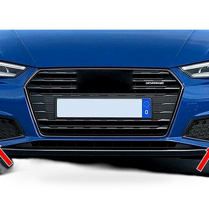 Front Bumper Fog Light Grille Frame for Audi A4L 2019-2023 ACC Driver Left - XQ1