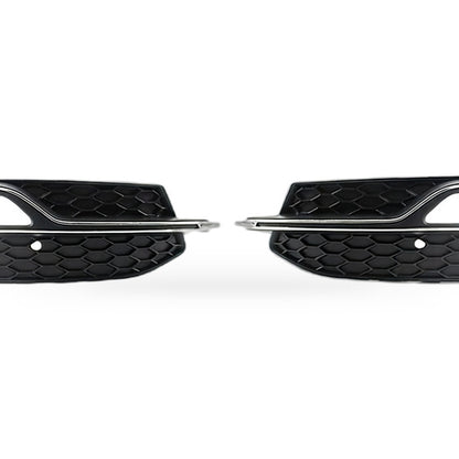 Left Black Fog Light Frame Lower Grille Suitable for Audi A3 Sportback 2013-2016 - XQ1