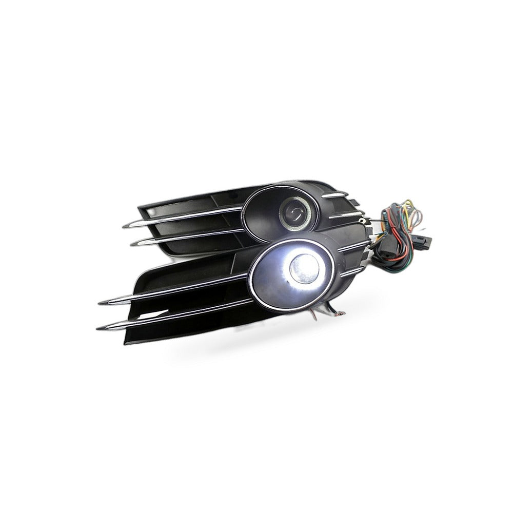 Fog Light Grille Frame with Lens Suitable for Audi A6L 2013-2015 Front - BD2