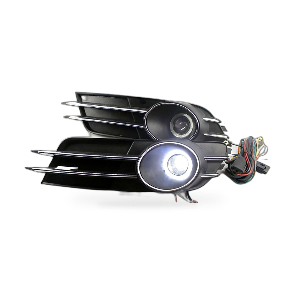 Fog Light Grille Frame with Lens Suitable for Audi A6L 2013-2015 Front - ZT2