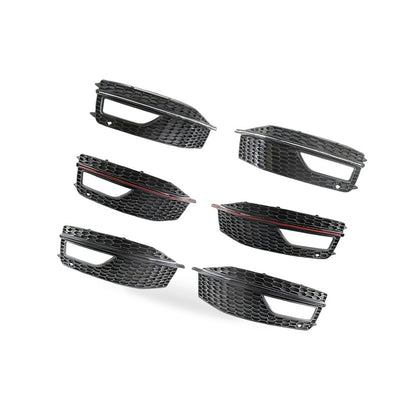 Fog Light Frame Grille Suitable for Audi A4 13-16 Left Chrome 8K0807681L - BD1