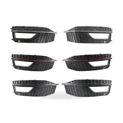Fog Light Frame Grille Suitable for Audi A4 13-16 Left Chrome 8K0807681L - ZT2