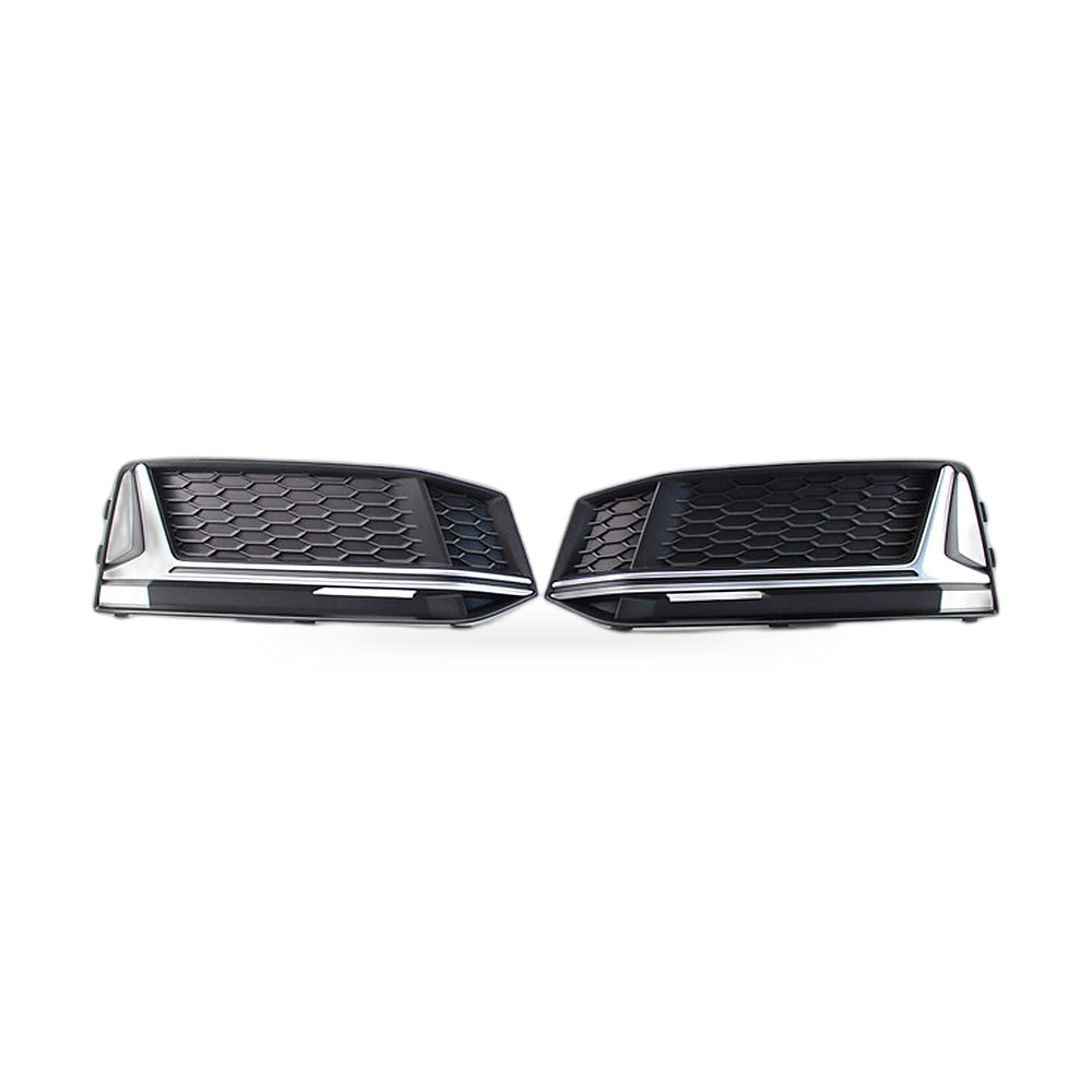 Fog Light Frame Lower Grille Suitable for Audi A4 A4L Sport 2016 2017 2018 Front - ZT2