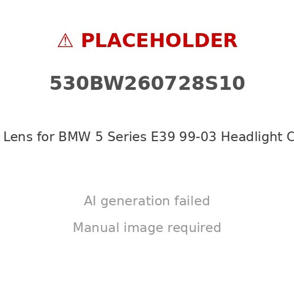 Headlight Lens Cover Seal Gasket Suitable for BMW 5 Series E39 99-03 Left - XQ1