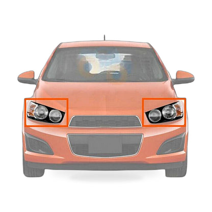 Headlight Bracket Left Suitable for Chevrolet Aveo Sonic 12-20 95976851 - ZT2