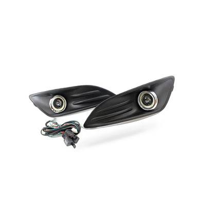 Lens Fog Light Lower Grille Fog Light Frame Suitable for Ford Fiesta 2013-2015 - BD2