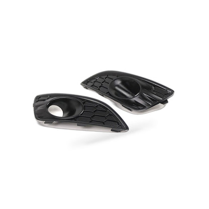 Fog Light Frame Cover Grille Lower Mesh Suitable for Ford Fiesta 2013-2016 Gloss - BD2