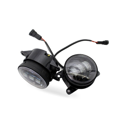 Dual Color White Yellow LED Fog Light Suitable for Ford Honda Acura Nissan - BD3