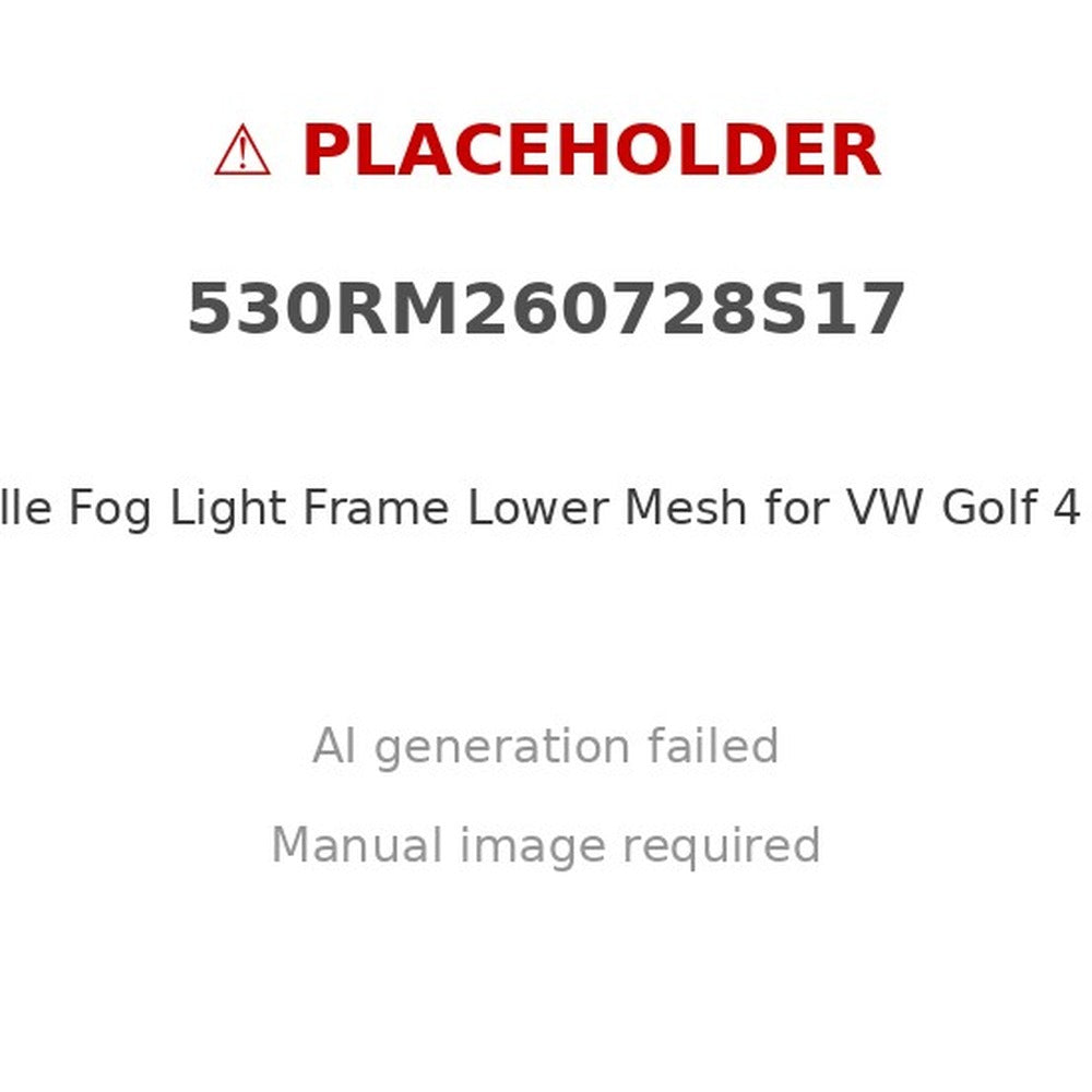 Lower Grille Fog Light Frame Lower Mesh for VW Golf 4 MK4 98-04 Left 1J0853665 - XQ1