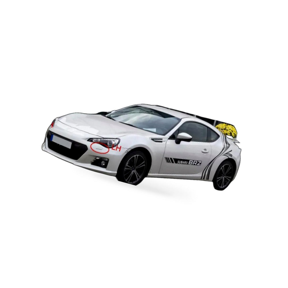 Headlight Washer Cover Left for Subaru BRZ 2012-2015 Toyota 86 Scion FR-S - BD1