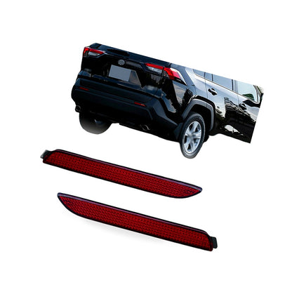 Rear Bumper Brake Fog Light Reflector Suitable for Toyota RAV4 2019-2020 Right - BD1