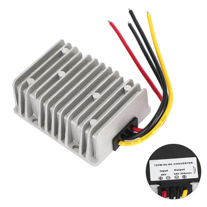 36V/48V to 24V 30A Step Down Waterproof DC-DC Converter Power Supply Regulator