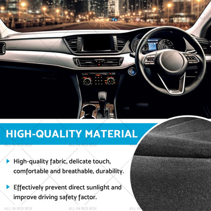 RHD Non-slip Dash Mat Suitable For Hyundai Santafe 2006-2012 Dashboard Cover.