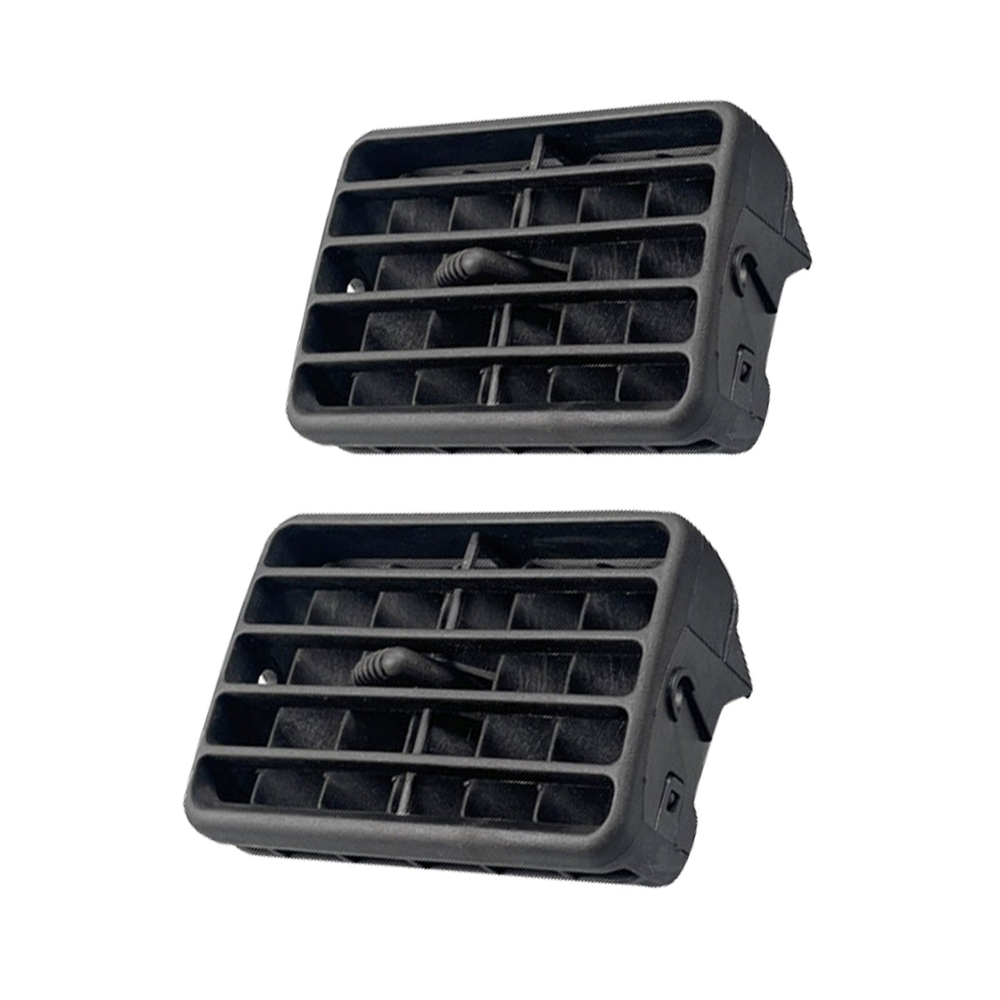 Front Center Middle Air Vent 2x Black Suitable for Toyota Hilux LN145