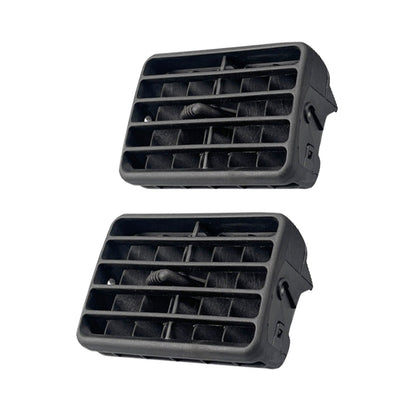Front Center Middle Air Vent 2x Black Suitable for Toyota Hilux LN145