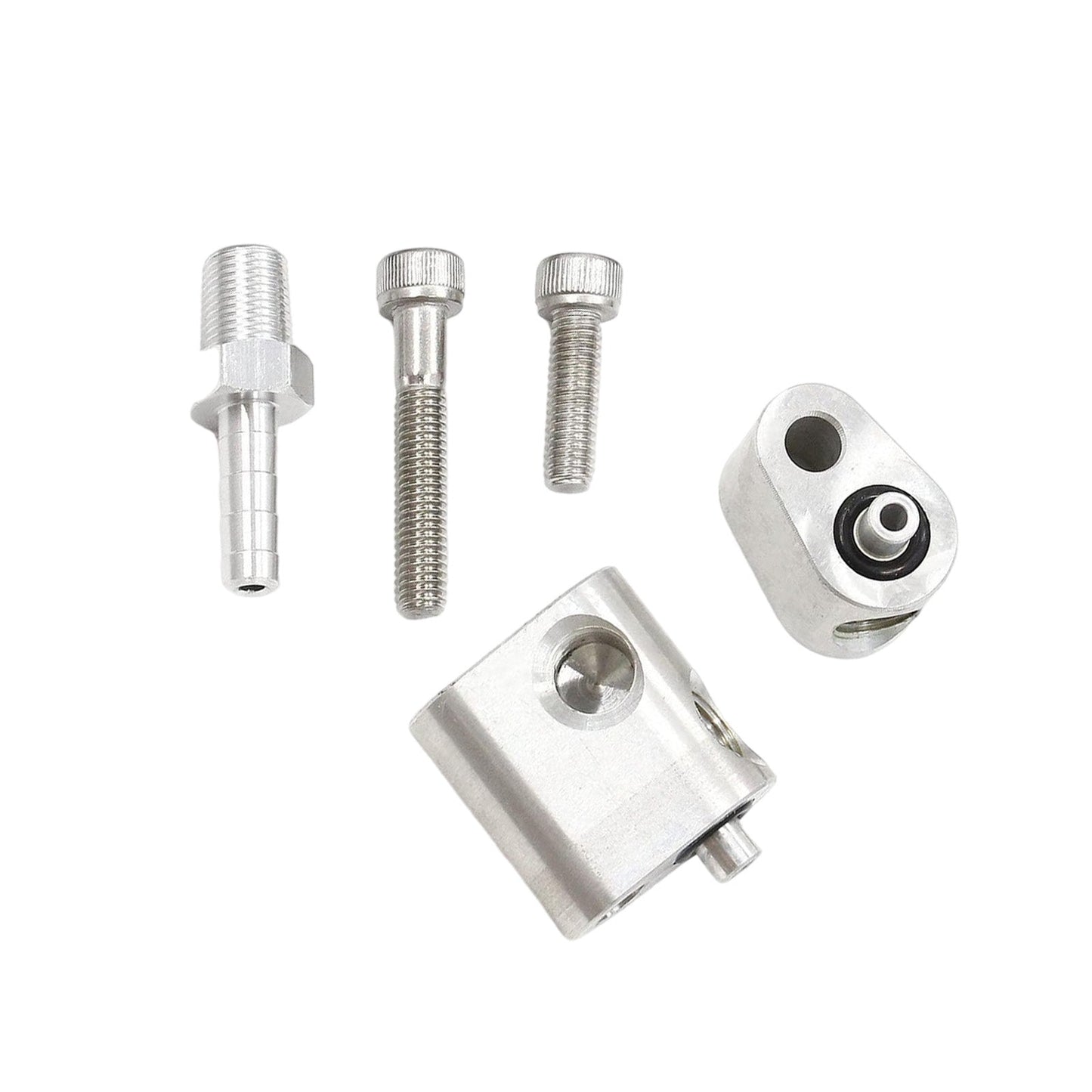 Cylinder Head Coolant Steam Port Crossover Hose Kit Suitable for GM LS Series
