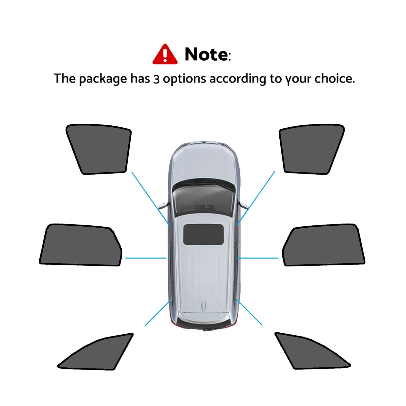 Magnetic Mesh Sun Blind Shades Suitable for Audi A4 Wagon B9 2016+On Front/Rear.