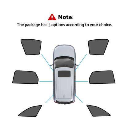 Magnetic Mesh Sun Blind Shades Suitable for Audi A4 Wagon B9 2016+On Front/Rear.