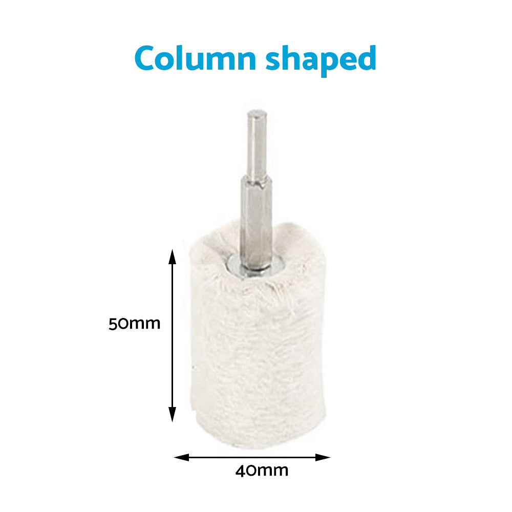 Polishing Buffing Pad Mop Wheel Drill Kit 5PCS Suitable for Aluminum & Stainless