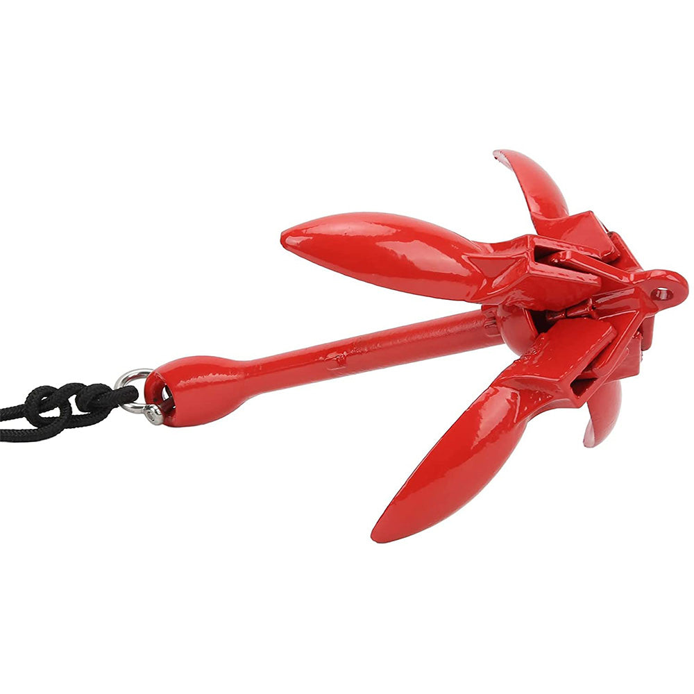 1. 5KG PWC FOLDING ANCHOR KIT- GRAPNEL or ROPE or FLOAT or HOOK - Kayak or Boat or Jet Ski or Canoe.