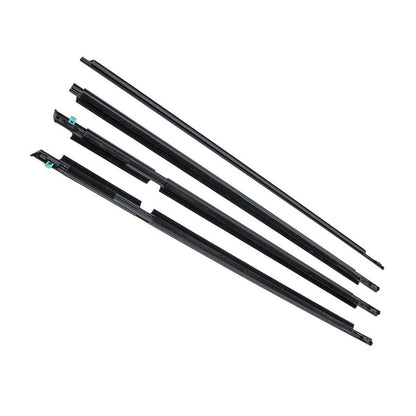 Weatherstrips Window Trim Seal Black Suitable For Toyota LandCruiser 100 / 105 / 120