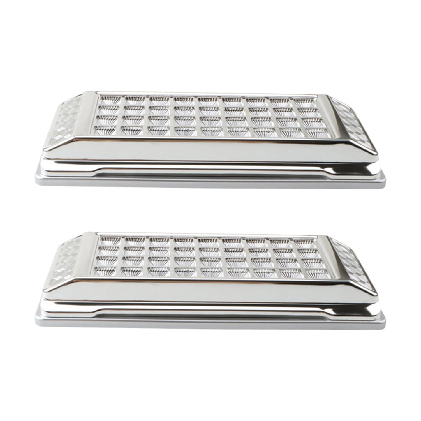 2x 12V LED Downlight Cabin Ceiling Lamp Suitable for Boat Camper RV Caravan