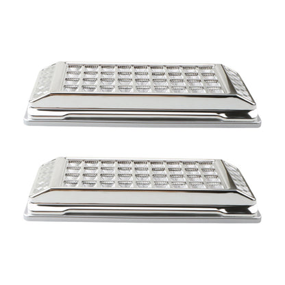 2x 12V LED Downlight Cabin Ceiling Lamp Suitable for Boat Camper RV Caravan