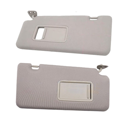 2x Sun Visor Left & Right Side Grey Suitable For Nissan Tiida 2004-2011 Sunshade
