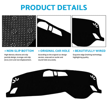 Non-Slip Dash Mat Suitable For Mitsubishi Outlander ZM NO HUD SE / SEL SE 8/2021-2023