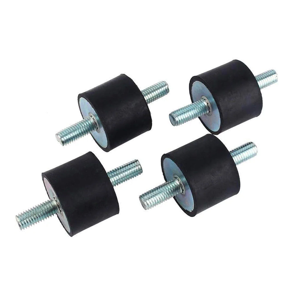Car Bobbin 30*40mm 4PCS M10 Rubber Shock Absorber Anti Vibration Isolator Mounts.