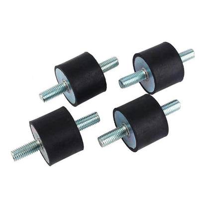 Car Bobbin 30*40mm 4PCS M10 Rubber Shock Absorber Anti Vibration Isolator Mounts.