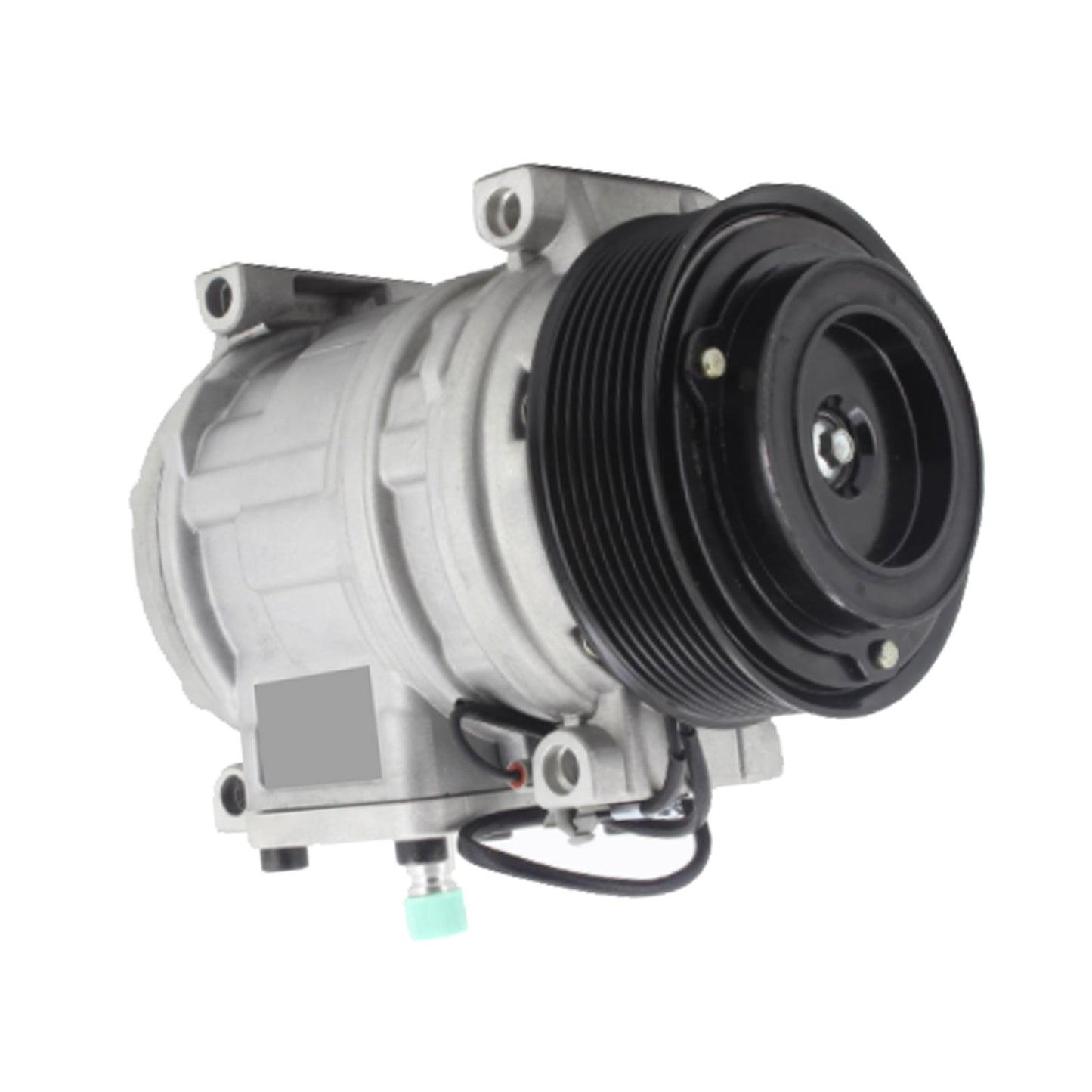 Air Con Compressor Suitable For John Deere 6100, 6400, 6600 & 6800 12V Tractors.