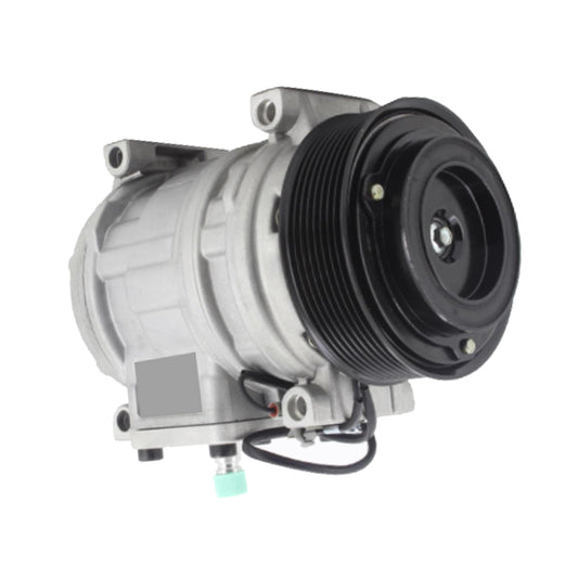 Air Con Compressor Suitable For John Deere 6100, 6400, 6600 & 6800 12V Tractors.