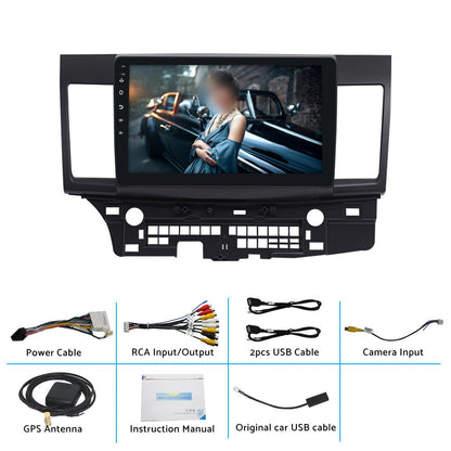 32GB 10.1 Inch CarPlay Radio Head Unit GPS Navi Suitable For Mitsubishi Lancer 10 CJ.