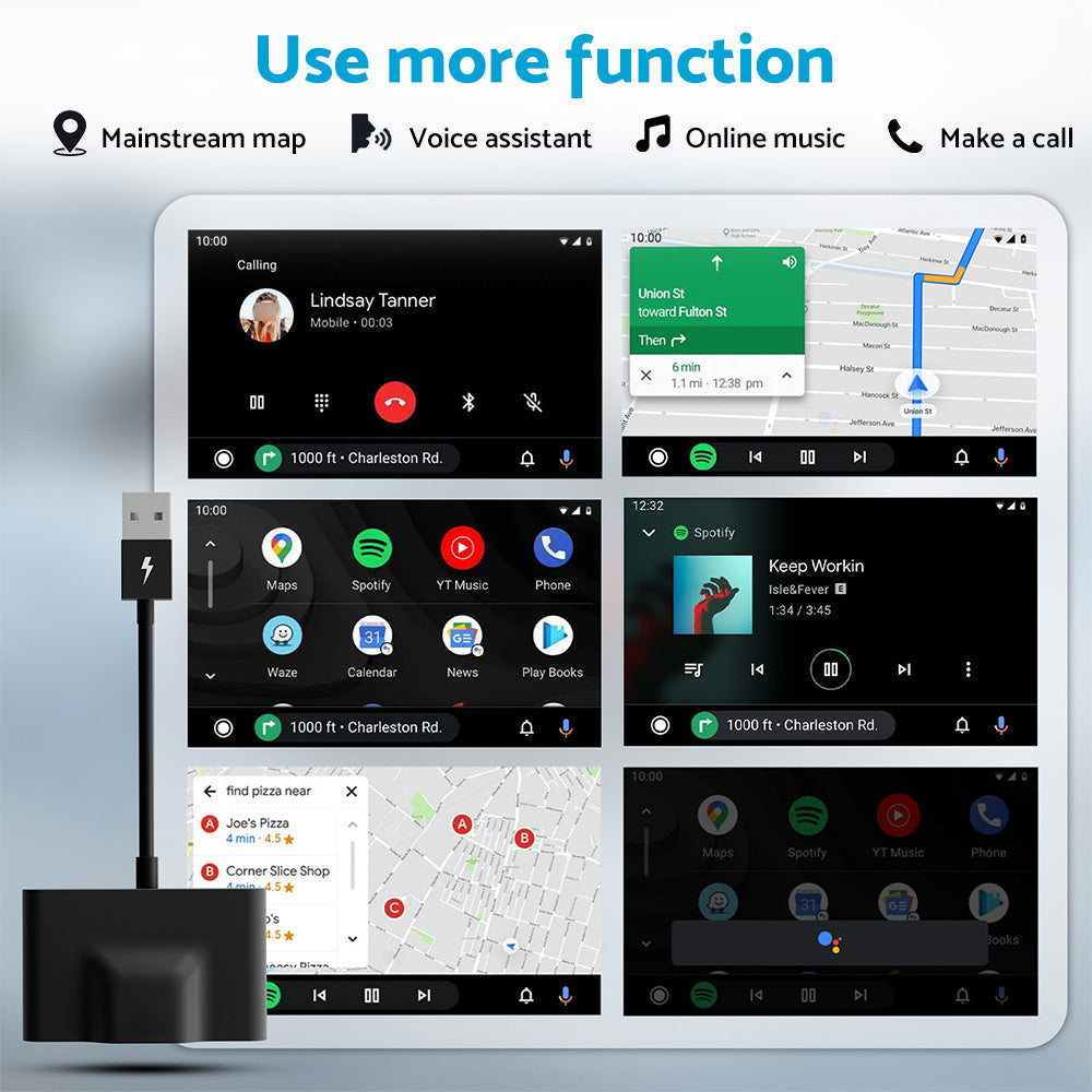 Wireless CarPlay Adapter Suitable For Android & Most Vehicles with CarPlay Auto