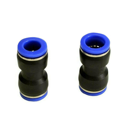 58pcs Air Line Coupler Push-In Hose Joiner Metric Quick Connect Kit Nylon Hose.