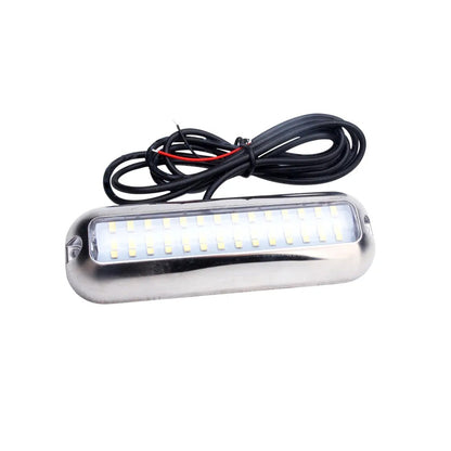 42LED Boat Light Underwater Marine Transom Lights 316 Stainless Steel Pontoon.