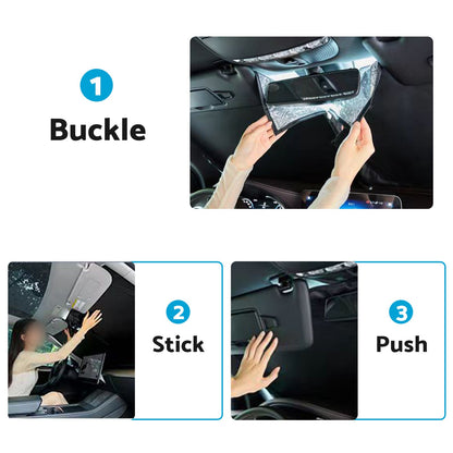 6-Layer Thick Windshield Sun Shade Suitable For Hyundai Tucson 2016-2024 UV Protection